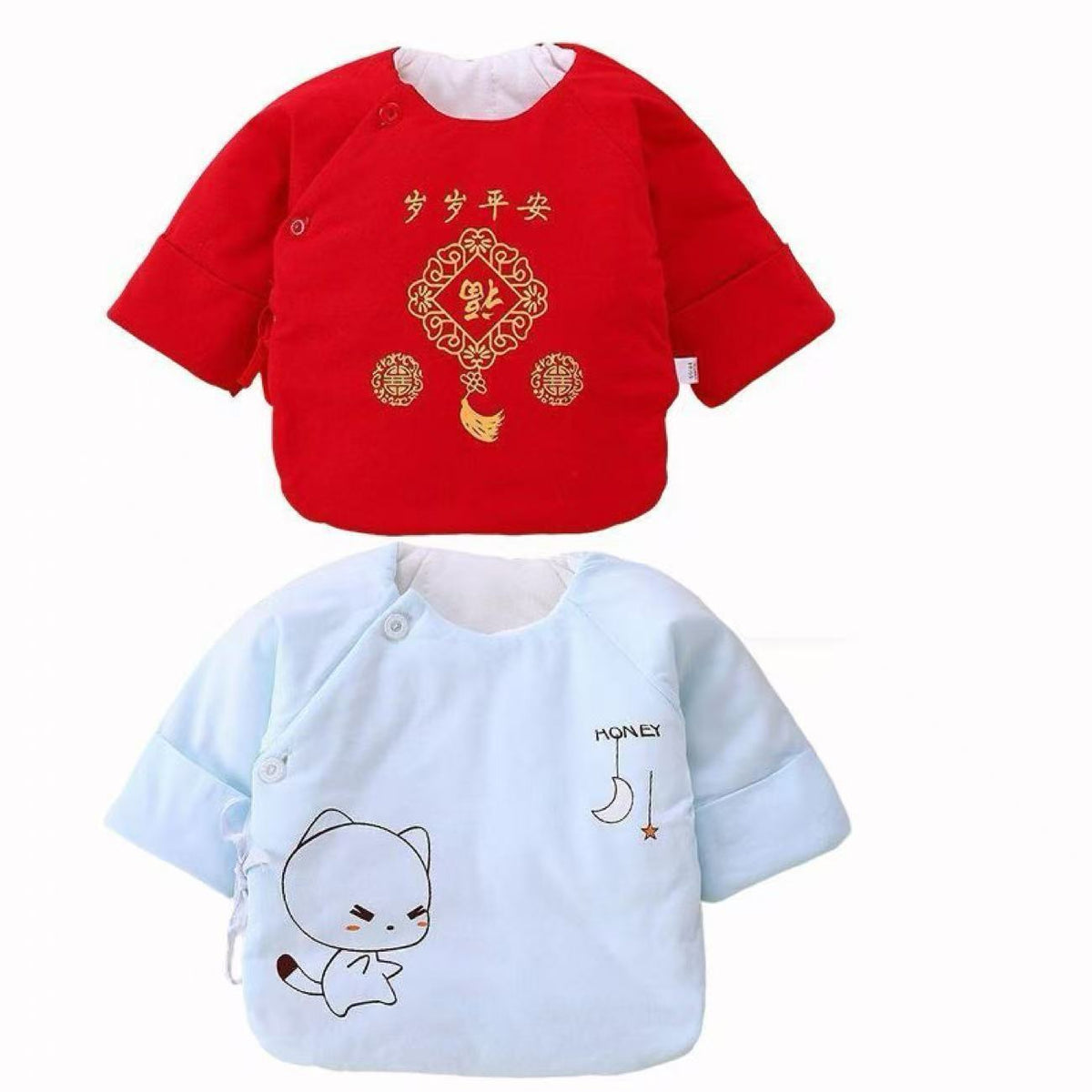 Newborn Thin Cotton Half-back Cotton 8