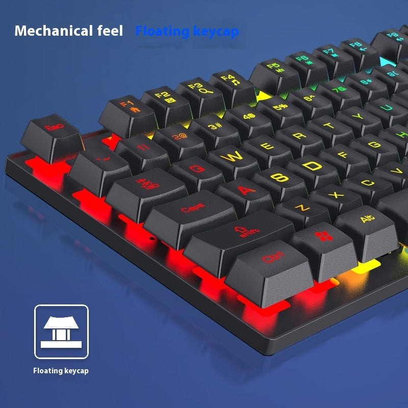 Wired Keyboard Luminous Desktop And Notebook Computer Accessories 3