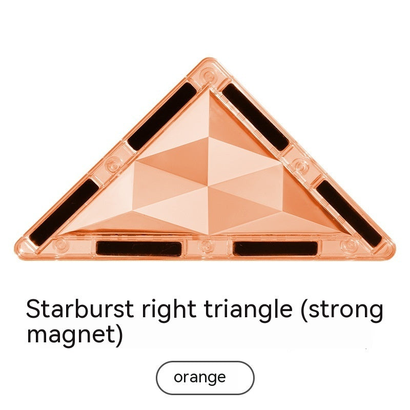 Color Window Asterism Magnetic Building Blocks Assembly 13