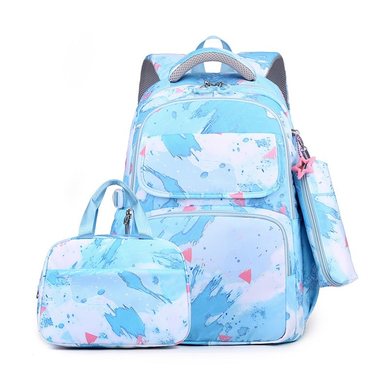 Elementary School Backpack Weight-Reducing Back-Supporting And High-Capacity 8