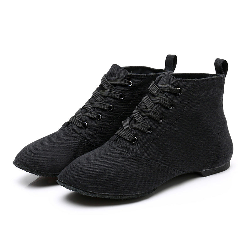 Genuine Leather Ballet Shoes Soft Bottom Practice Modern Dance 4