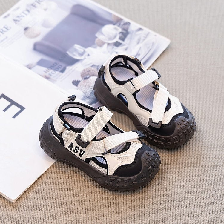 2026 New Summer Boys Sandals, Kids Sports Sandals, Thin Breathable Casual Shoes For Big Boys & Toddlers 4