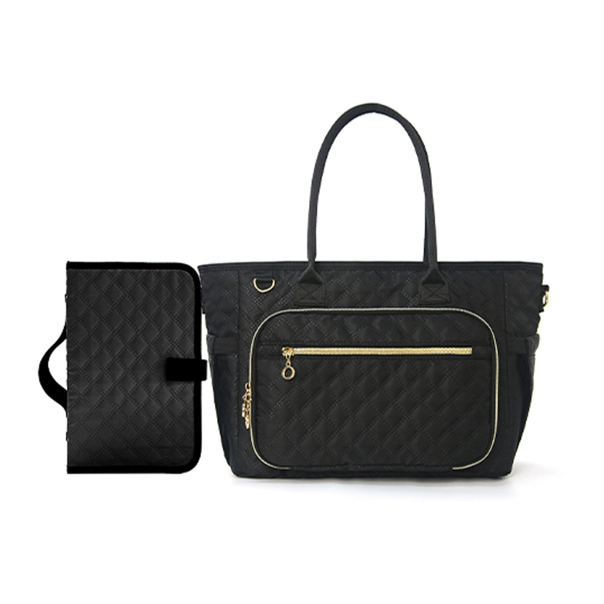 Diaper Bag Baby Outing Backpack Large-Capacity Waterproof Small Square 6
