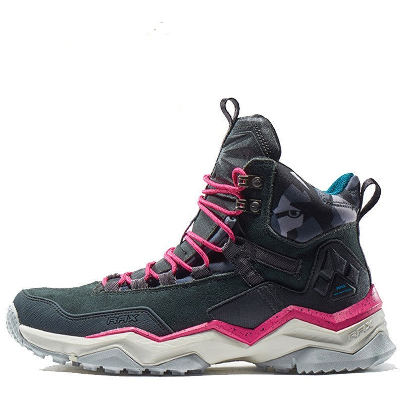 Hiking Shoes Waterproof Non-slip Mountain Climbing Shoes High Top 2