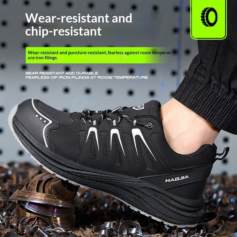 Four Season Anti Smash Puncture Resistant Work Safety Shoes For Men 3