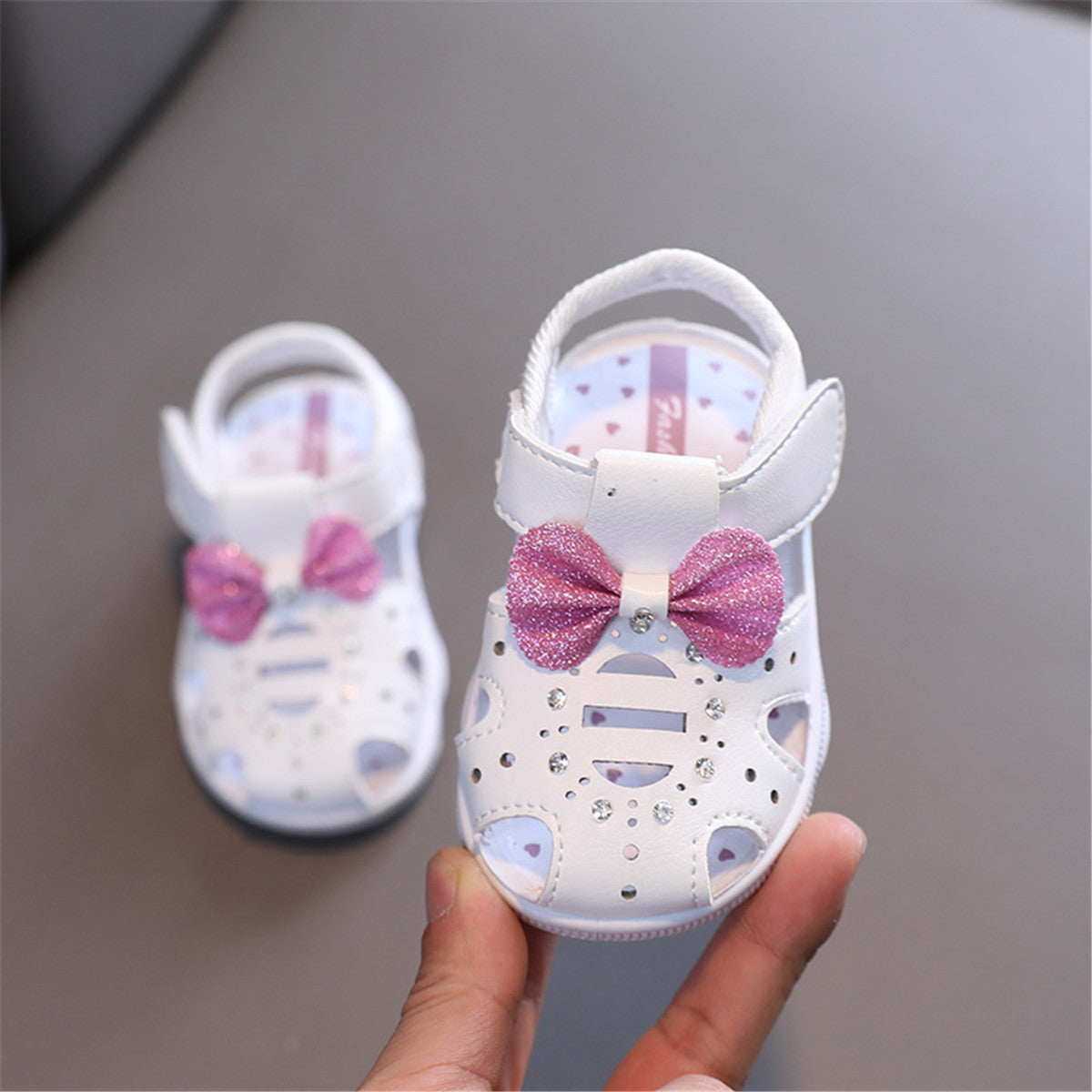Baby Soft Sole Toddler Shoes Baby Toe Sandals 8