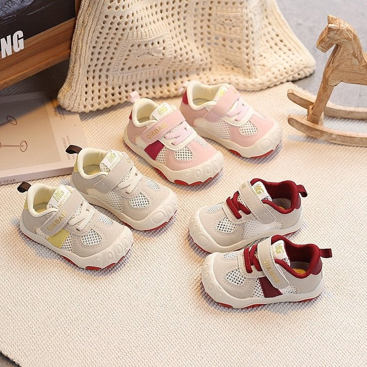 2026 Spring New Baby Walking Shoes, Soft Sole Non-slip Toddler Casual Sports Shoes, Breathable First Walker Shoes For Boys And Girls 2