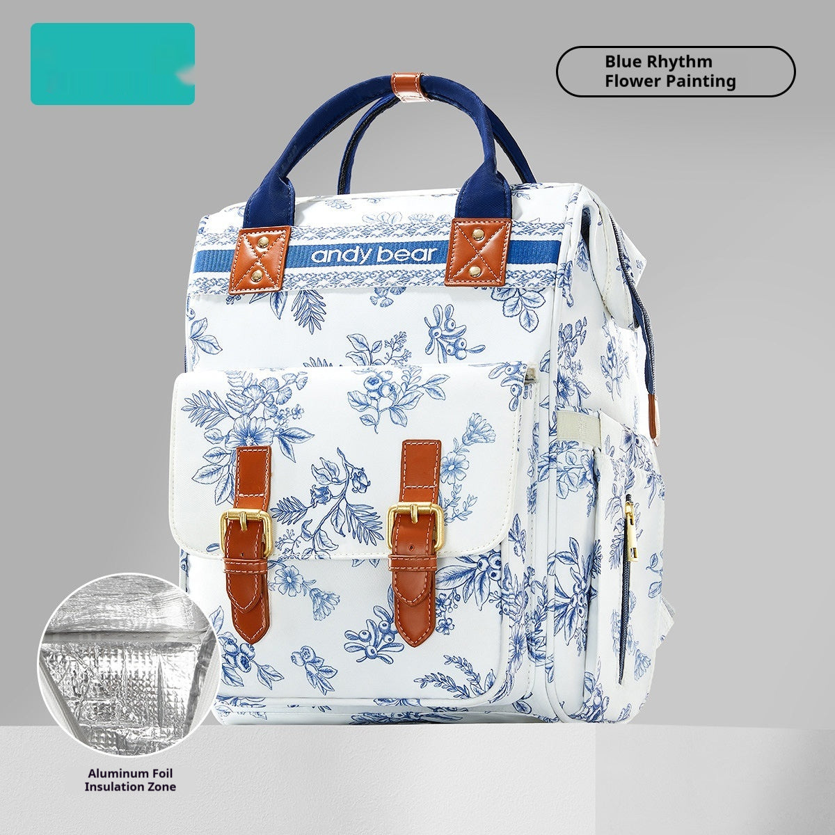 Outdoor Large-Capacity Multi-Functional Mommy Bag Maternity Backpack 4