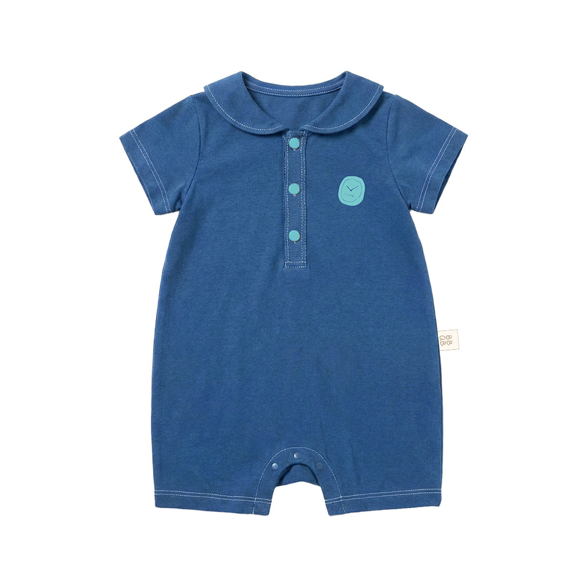 Short-sleeved One-piece Cotton A-grade Lapel 4