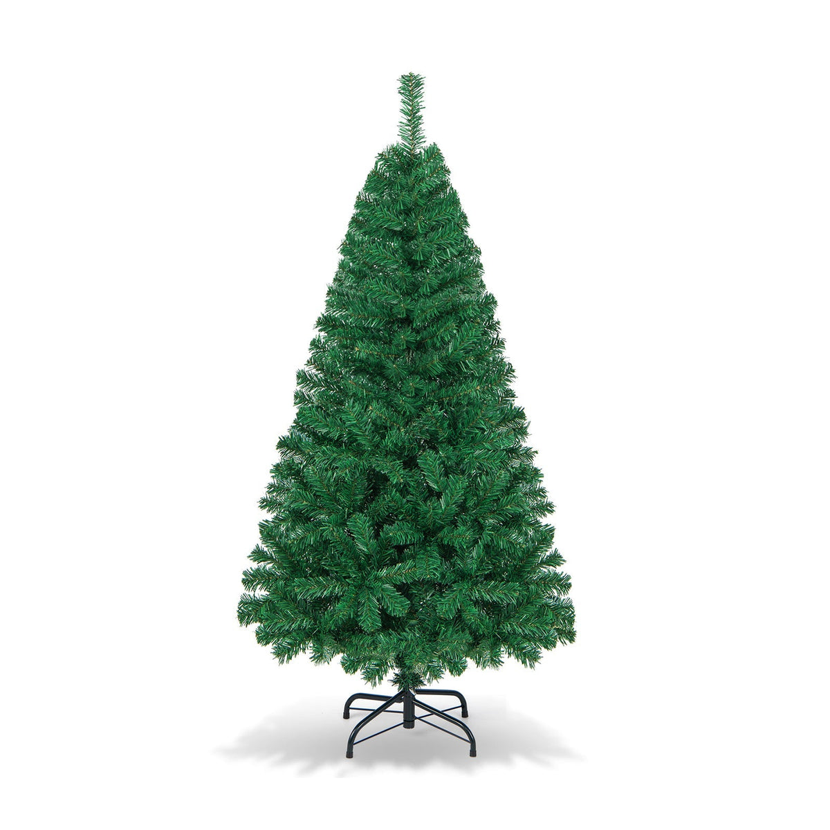 Artificial PVC Christmas Tree with Solid Metal Stand 9