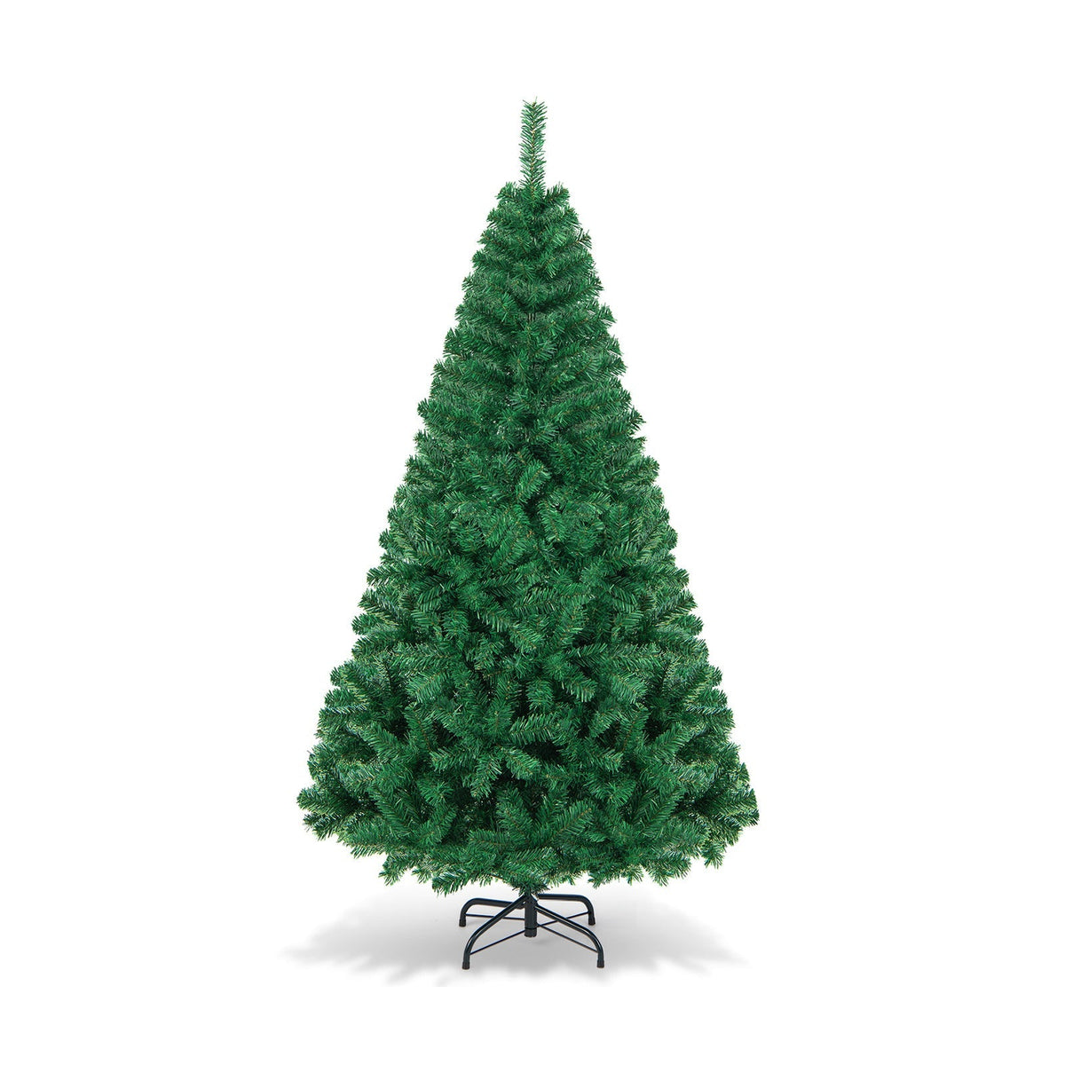 Artificial PVC Christmas Tree with Solid Metal Stand 10
