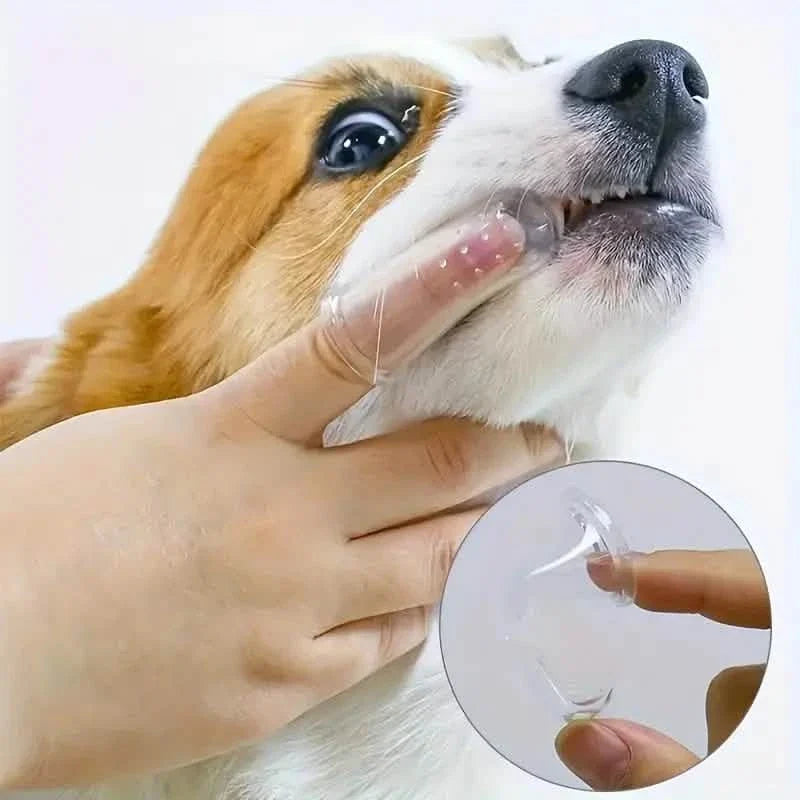 Finger Toothbrush For Dogs and Cats 3