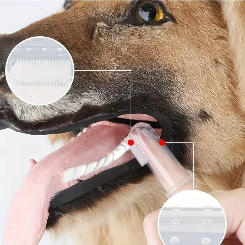 Finger Toothbrush For Dogs and Cats 5