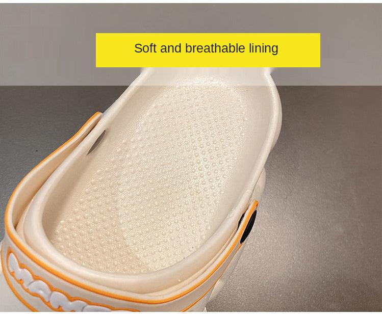 Flat Slippers For Women Summer Slipper Cute Sandals Casual Shoes Hollow Out Mesh Sandal Clogs Sandals Quick Drying Slippers Walking Lightweight Rain Beach Summer Pool Water Shoes Breathable Footwear 21