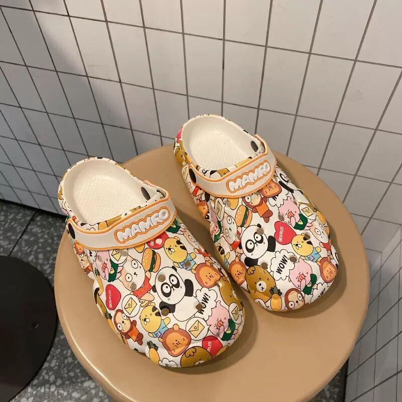 Flat Slippers For Women Summer Slipper Cute Sandals Casual Shoes Hollow Out Mesh Sandal Clogs Sandals Quick Drying Slippers Walking Lightweight Rain Beach Summer Pool Water Shoes Breathable Footwear 1