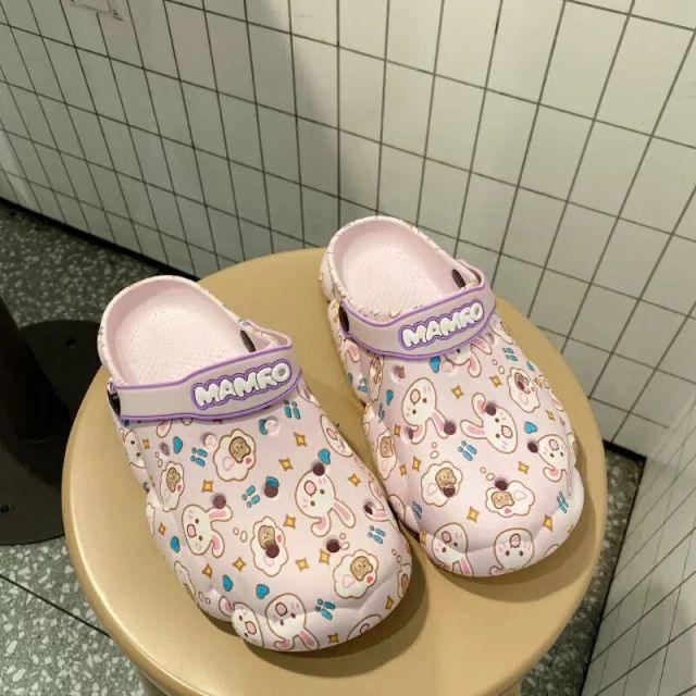 Flat Slippers For Women Summer Slipper Cute Sandals Casual Shoes Hollow Out Mesh Sandal Clogs Sandals Quick Drying Slippers Walking Lightweight Rain Beach Summer Pool Water Shoes Breathable Footwear 36