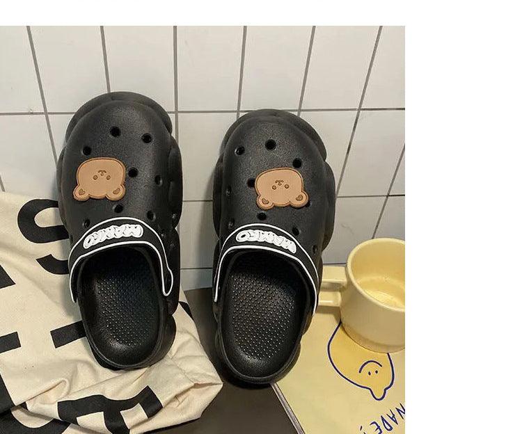 Flat Slippers For Women Summer Slipper Cute Sandals Casual Shoes Hollow Out Mesh Sandal Clogs Sandals Quick Drying Slippers Walking Lightweight Rain Beach Summer Pool Water Shoes Breathable Footwear 20