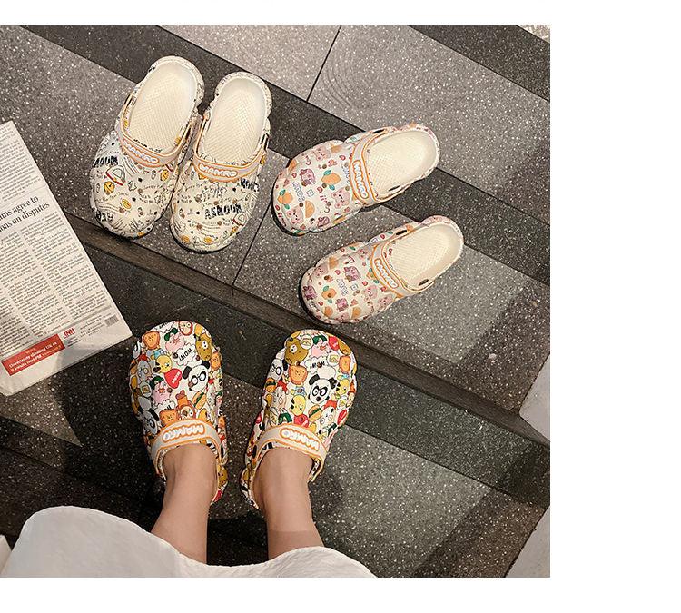Flat Slippers For Women Summer Slipper Cute Sandals Casual Shoes Hollow Out Mesh Sandal Clogs Sandals Quick Drying Slippers Walking Lightweight Rain Beach Summer Pool Water Shoes Breathable Footwear 33