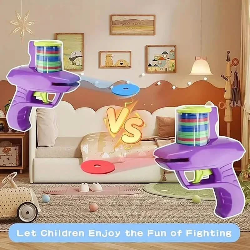 Flying Foam Disc Launcher Handheld Shooter Game 6