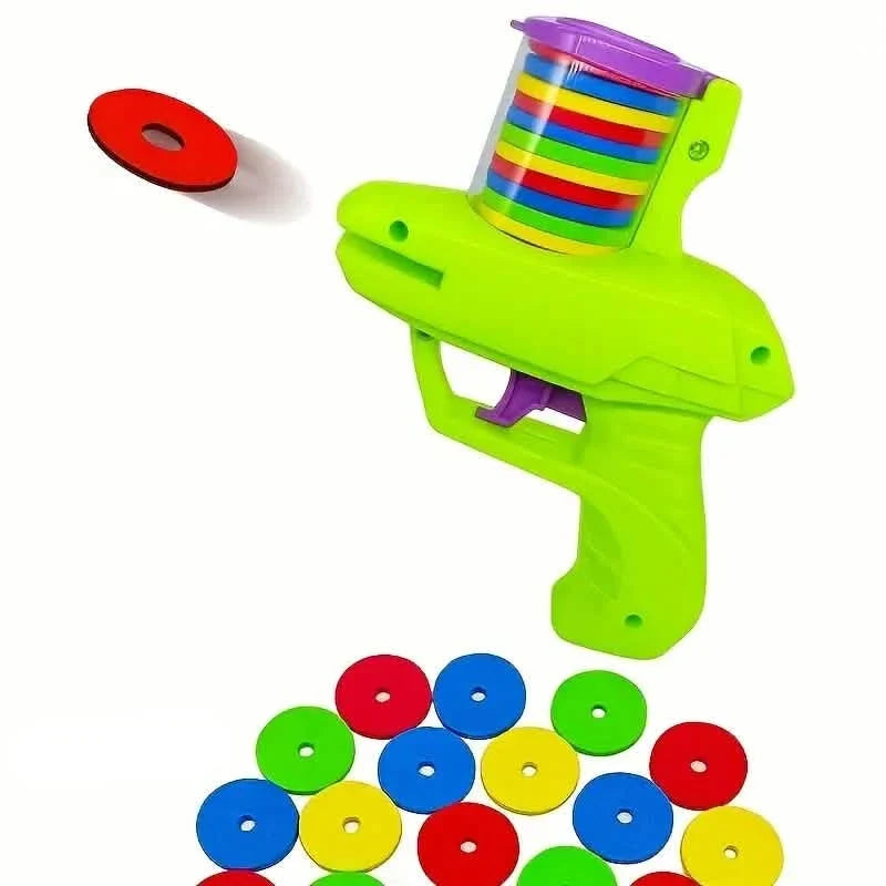 Flying Foam Disc Launcher Handheld Shooter Game 3