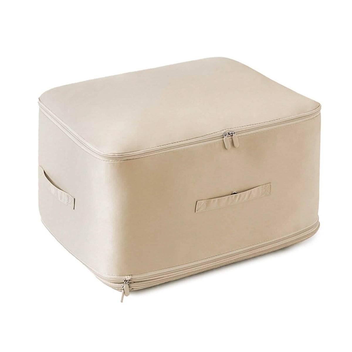Foldable Storage Bag with Dual Zippers 3