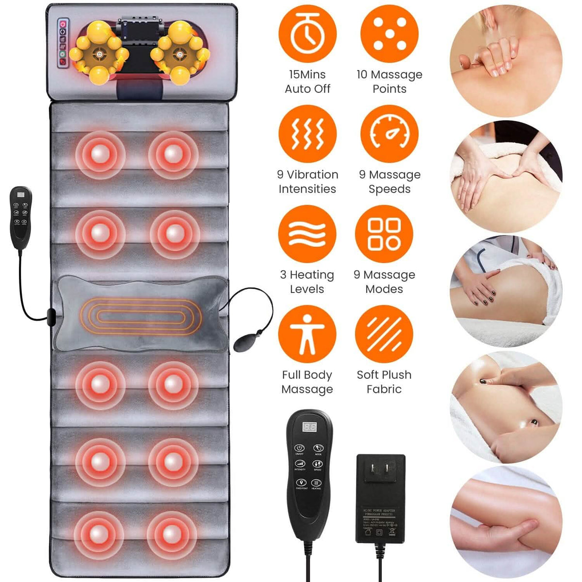 Full Body Electric Massage Mat 10