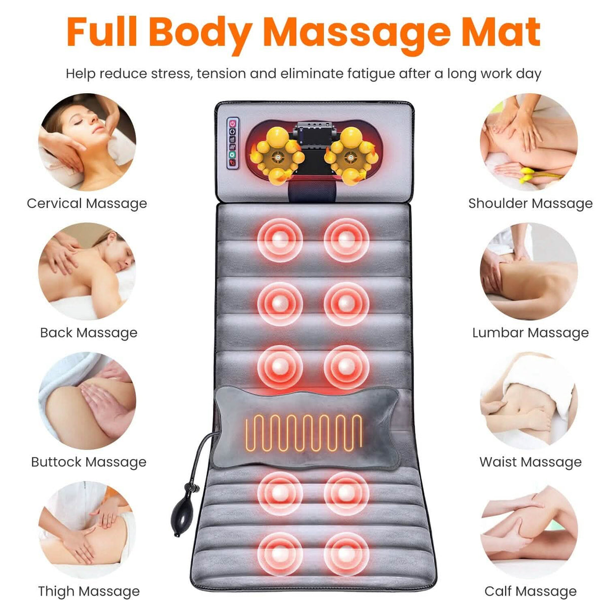 Full Body Electric Massage Mat 9
