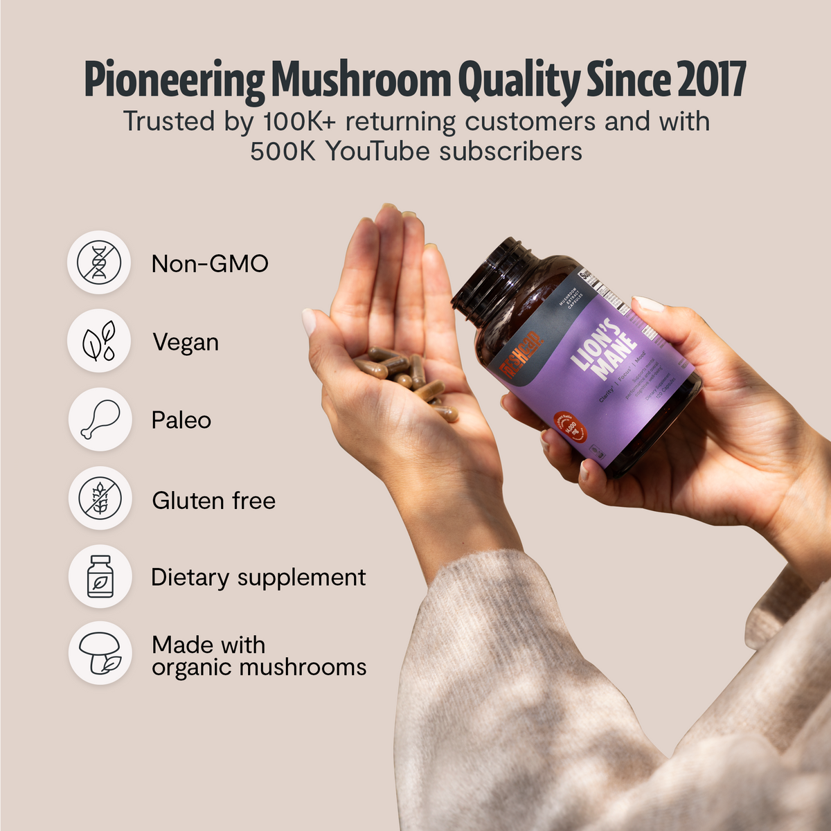Organic Lion’s Mane Capsules 13