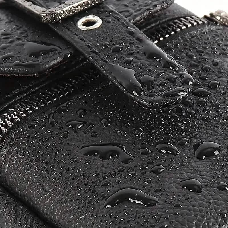 Genuine Leather Multifunctional Cell Phone Bag 10