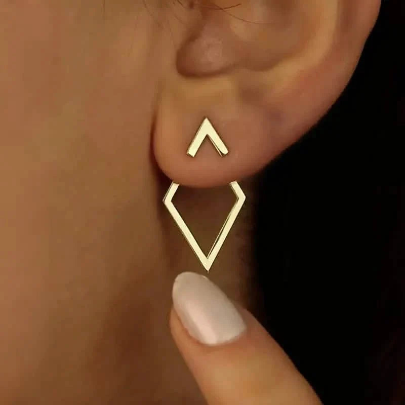 Geometric Stud Earrings 1