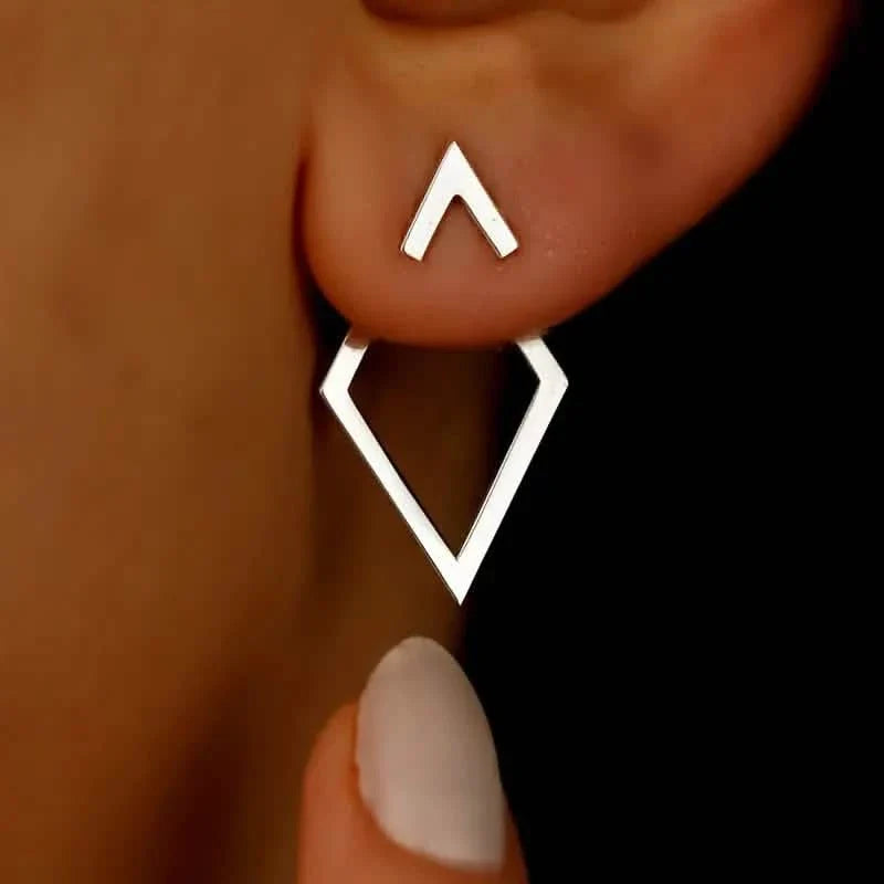 Geometric Stud Earrings 2
