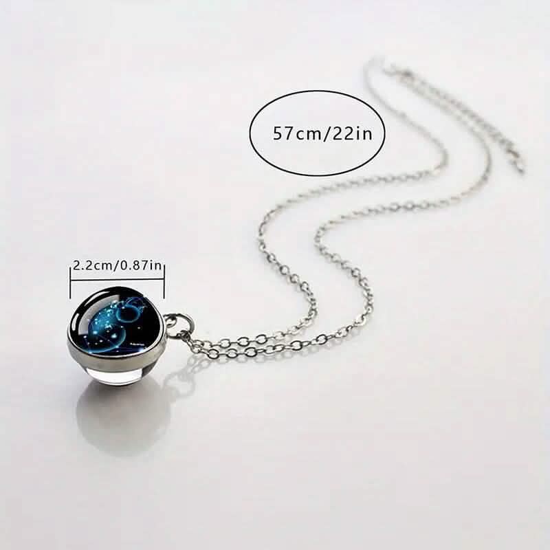 Glow-in-the-Dark Zodiac Pendant Necklace 14