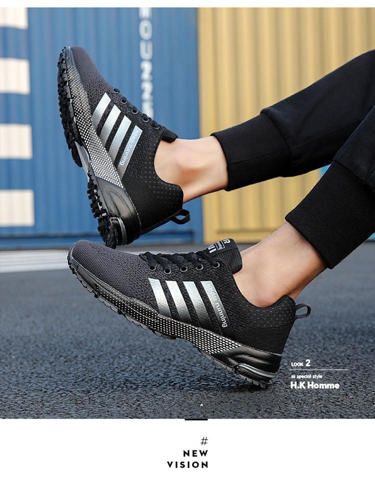 Green Breathable Mens Running Sneakers Outdoor Marathon Lightweight Running Mens Sport Shoes Athletic Footwear Breathable Comfortable Athletic Sport Sneakers 27