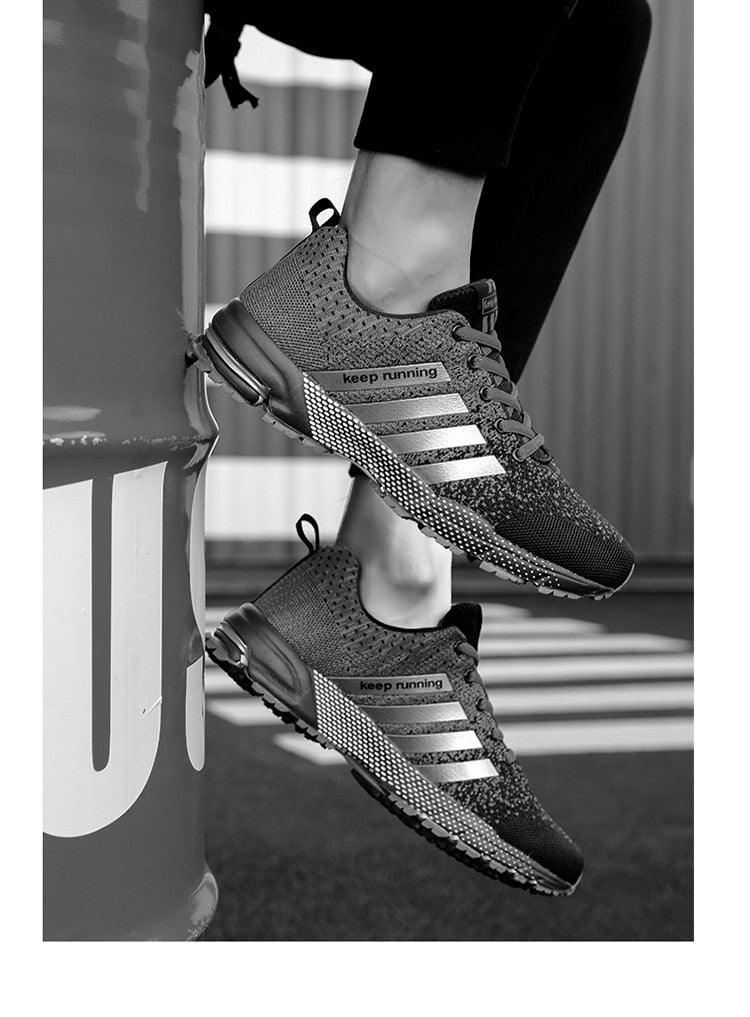 Green Breathable Mens Running Sneakers Outdoor Marathon Lightweight Running Mens Sport Shoes Athletic Footwear Breathable Comfortable Athletic Sport Sneakers 33