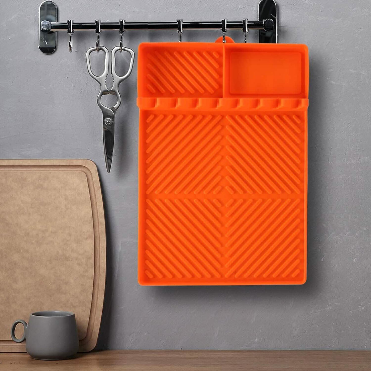 Grill Mat- Side Shelf Mat for Blackstone Silicone Grill Pad 4