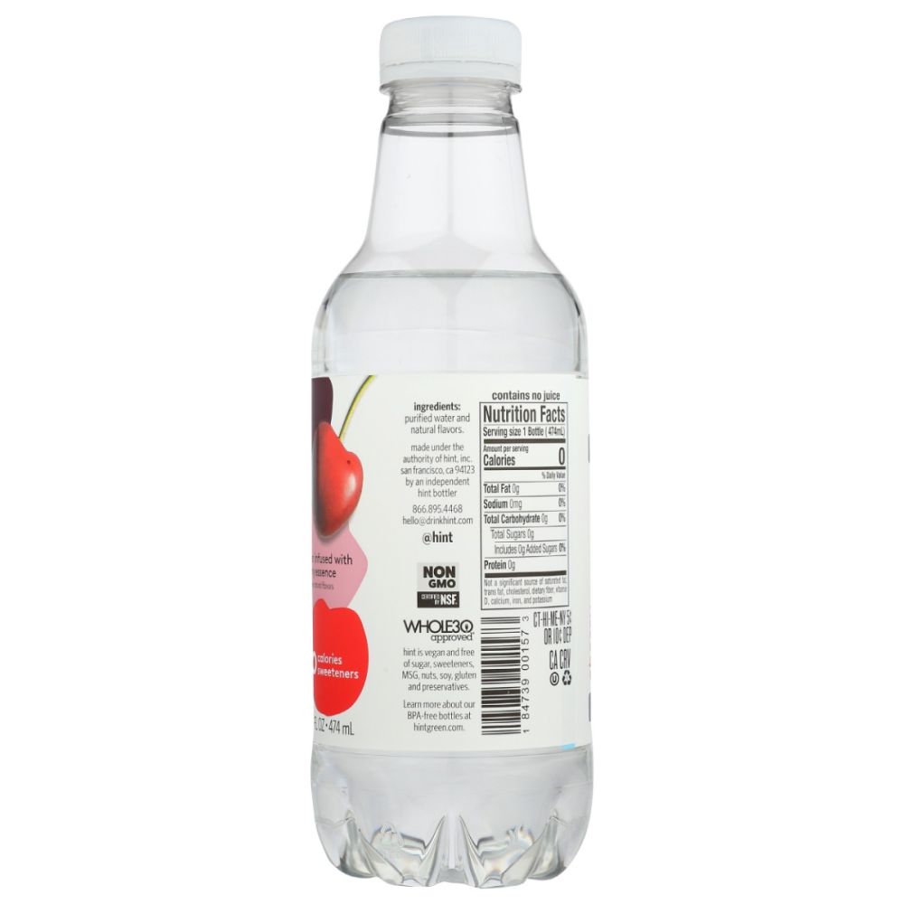 HINT: Cherry Hint Water, 16 fo 3