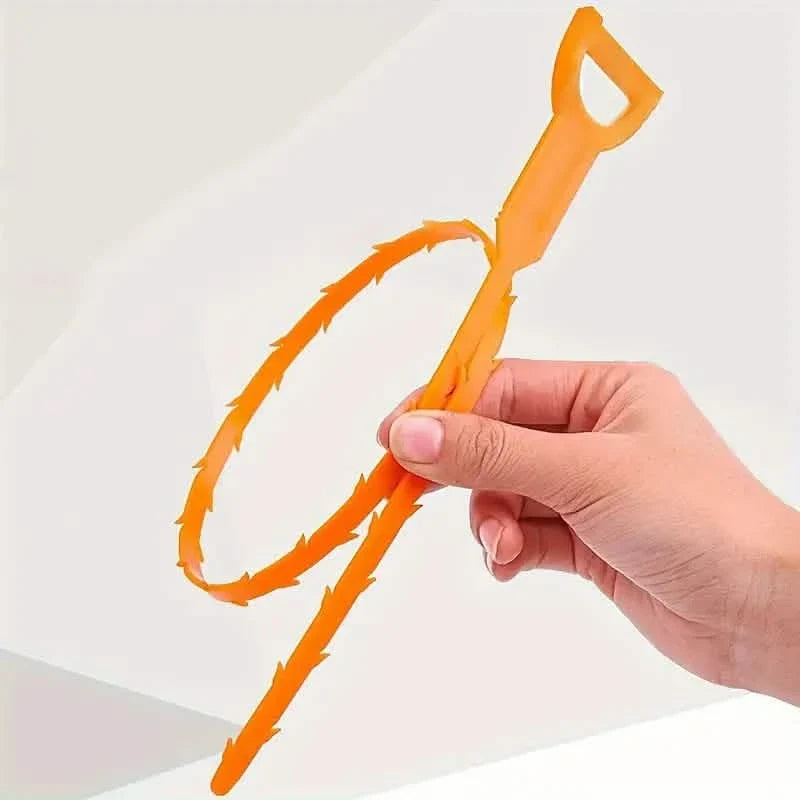Hair Drain Clog Remover Tool For Sewer, Kitchen Sink, Bathroom Tub 2