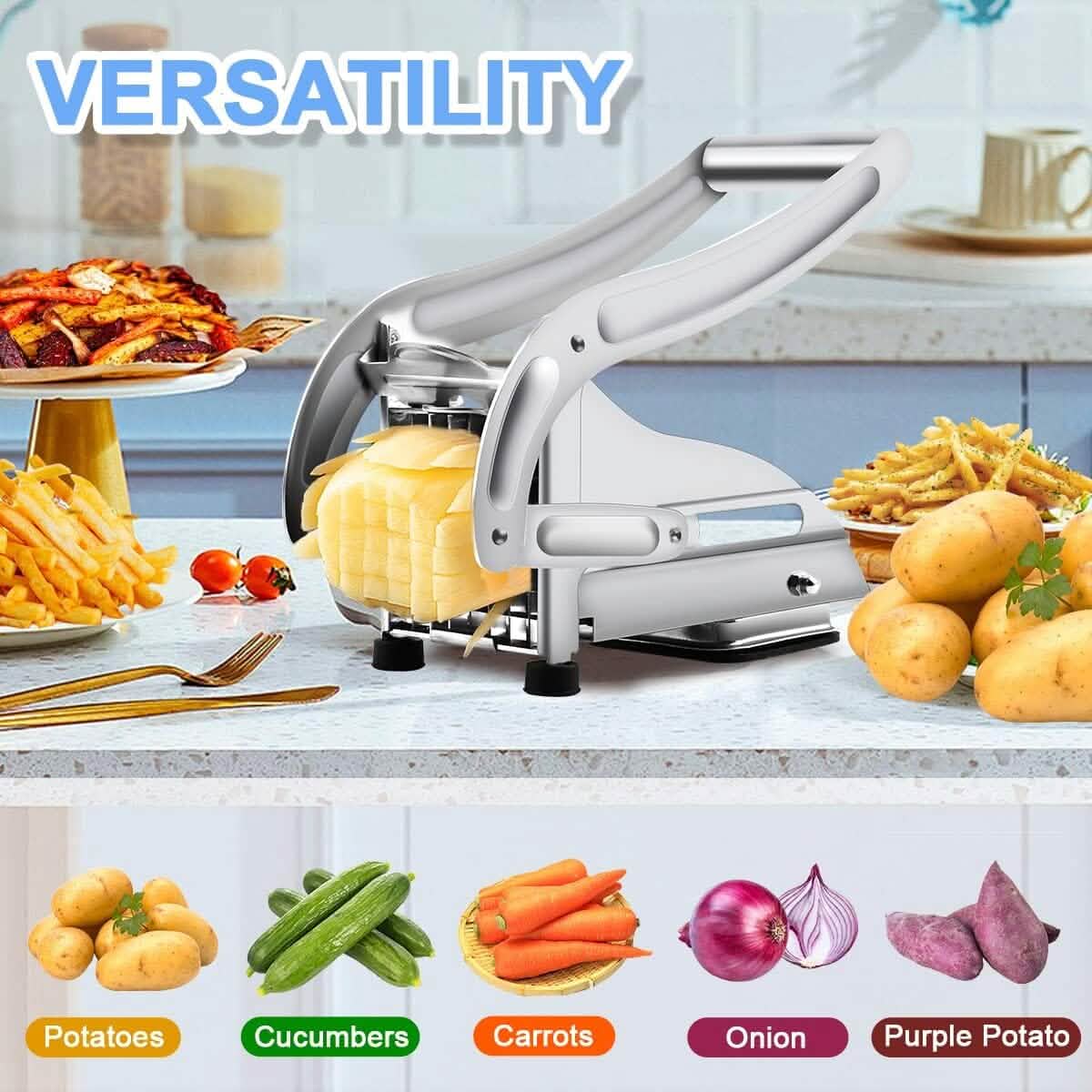Heavy Duty Stainless Steel Potato Cutter 6