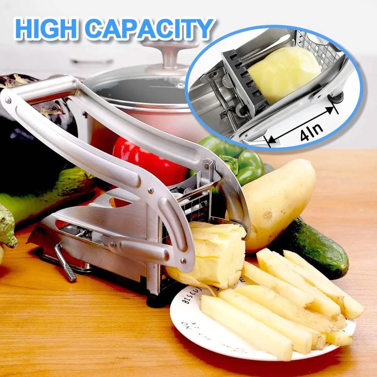 Heavy Duty Stainless Steel Potato Cutter 5