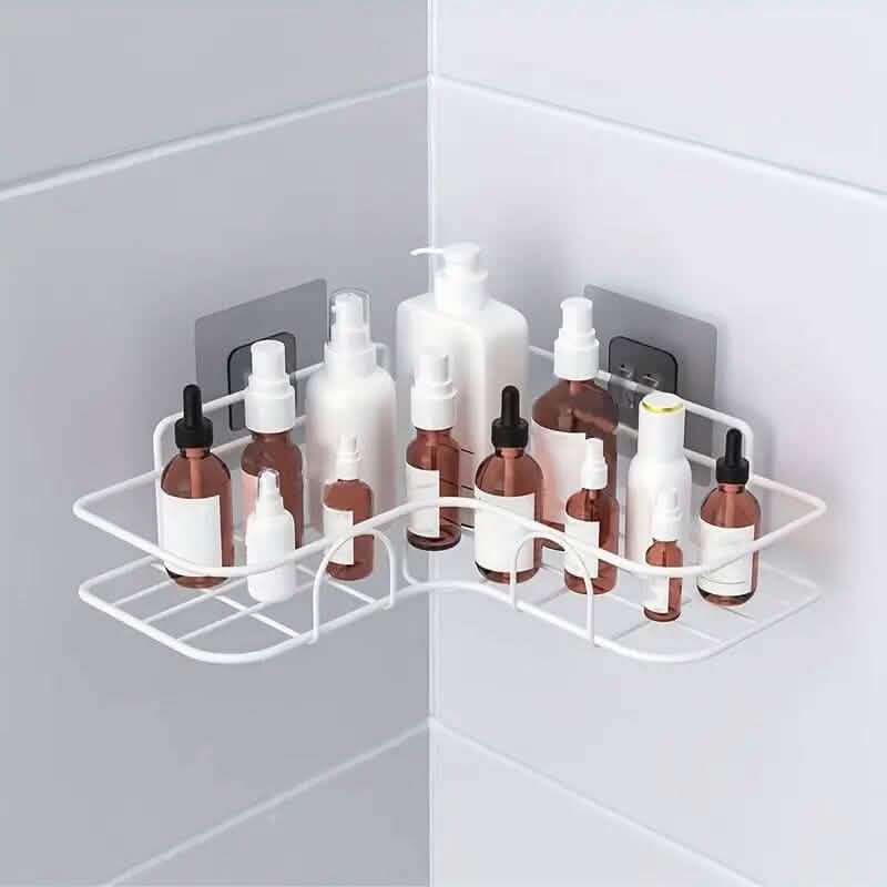 Heavy-Duty Triangle Wall Mounted Shower Caddy Rack 2