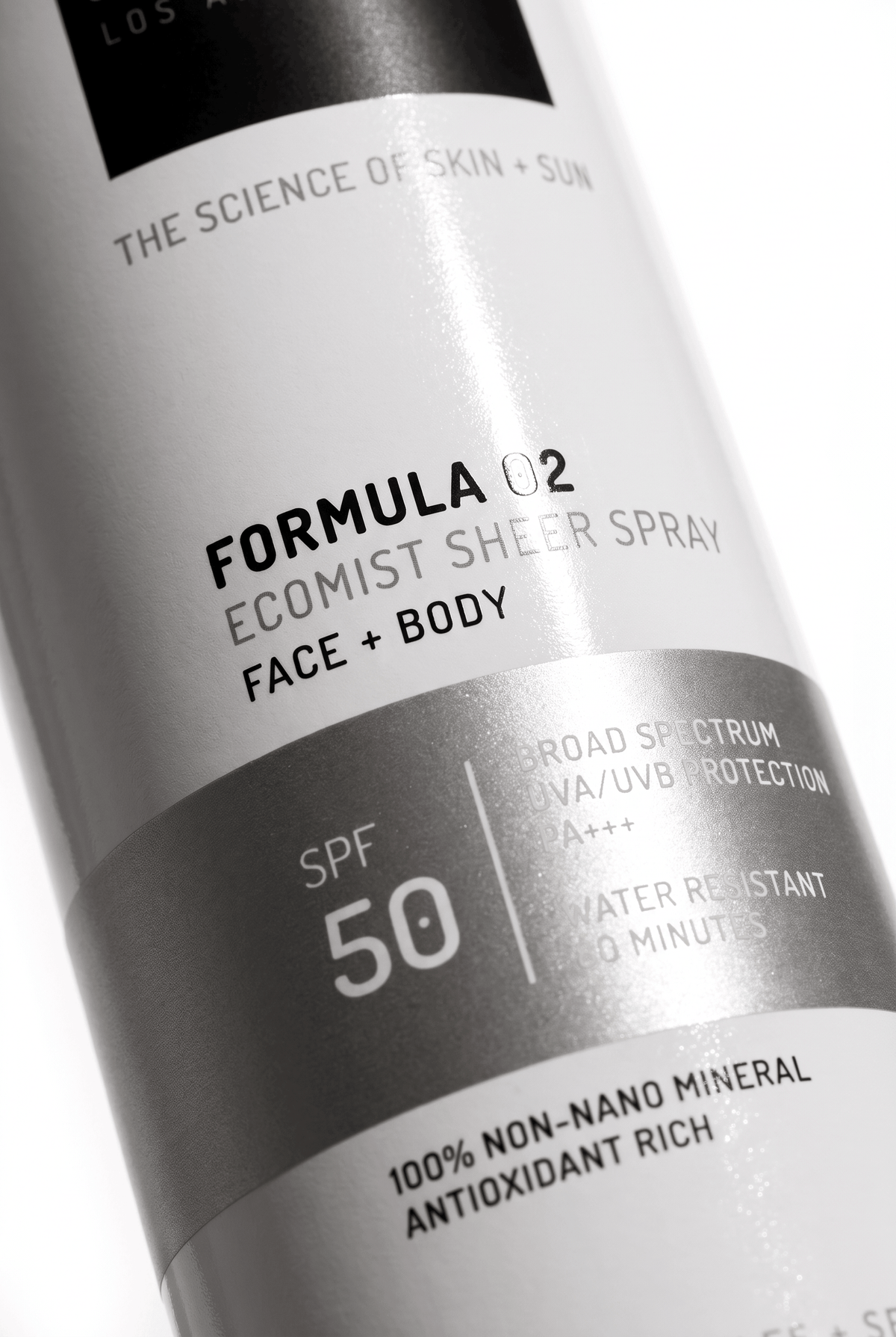 Ecomist Sheer Spray Mineral SPF 50 Face + Body Continuous Mist 7