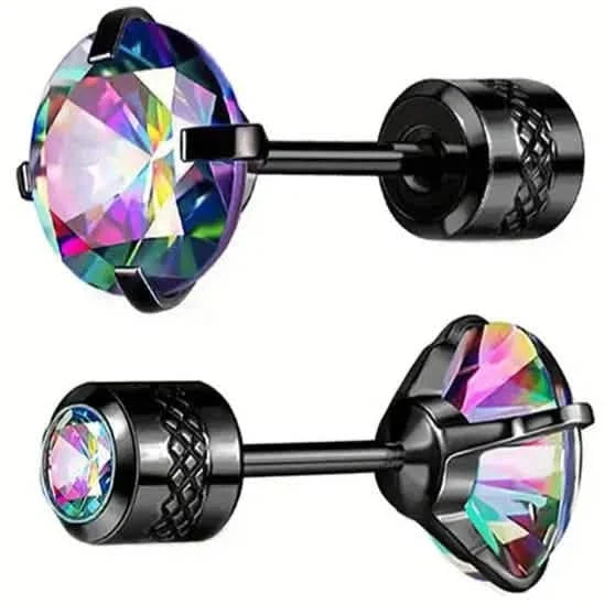 High-End Synthetic Zirconia Earrings 1