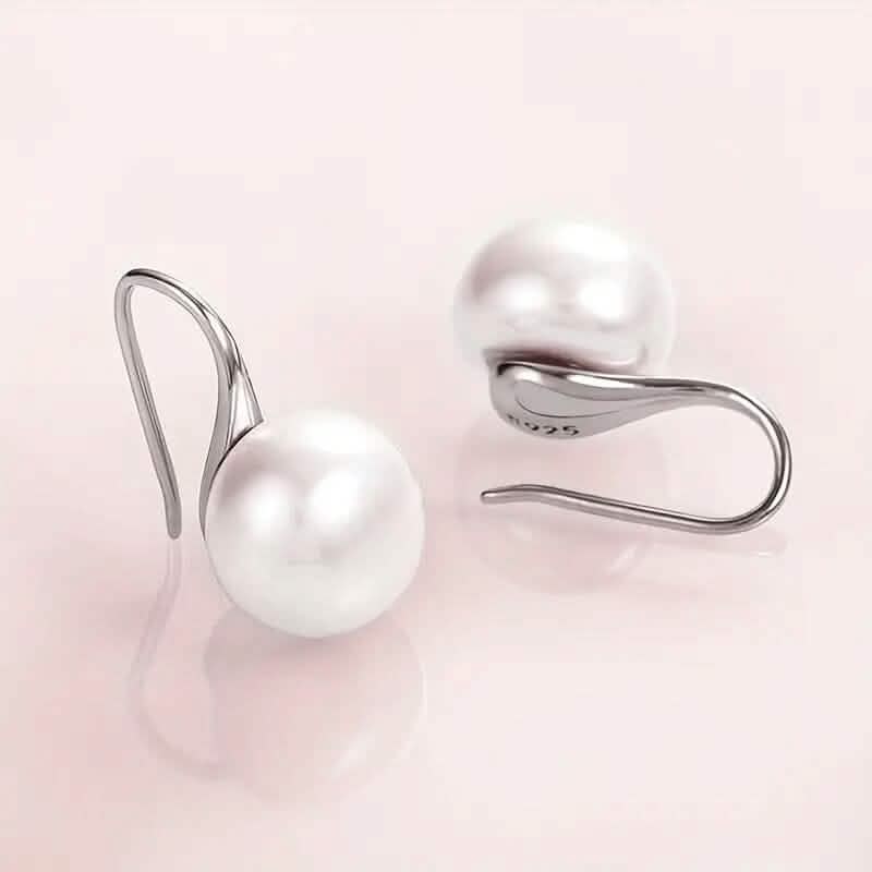 High-Heeled Shoes Pearl Earrings 5