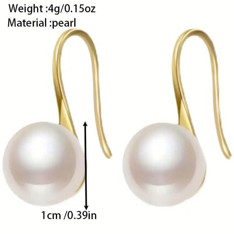 High-Heeled Shoes Pearl Earrings 4