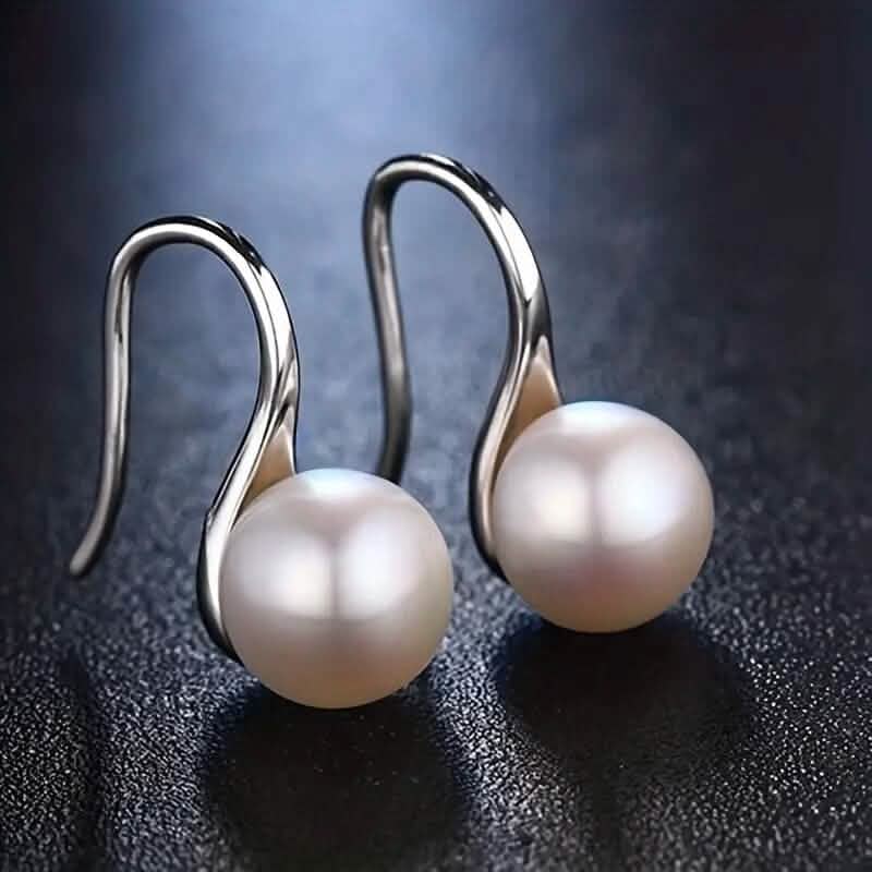 High-Heeled Shoes Pearl Earrings 1