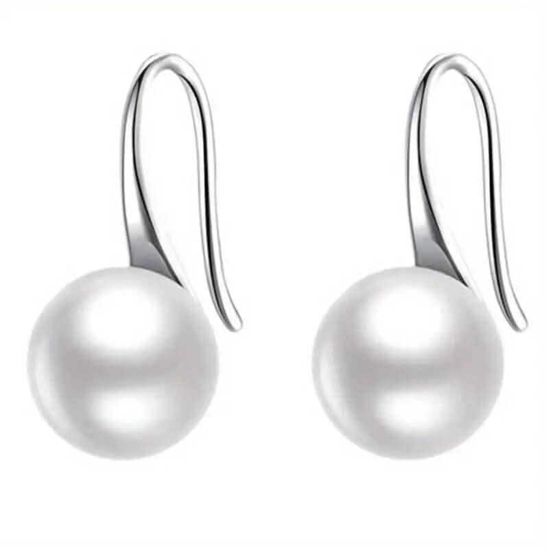 High-Heeled Shoes Pearl Earrings 3