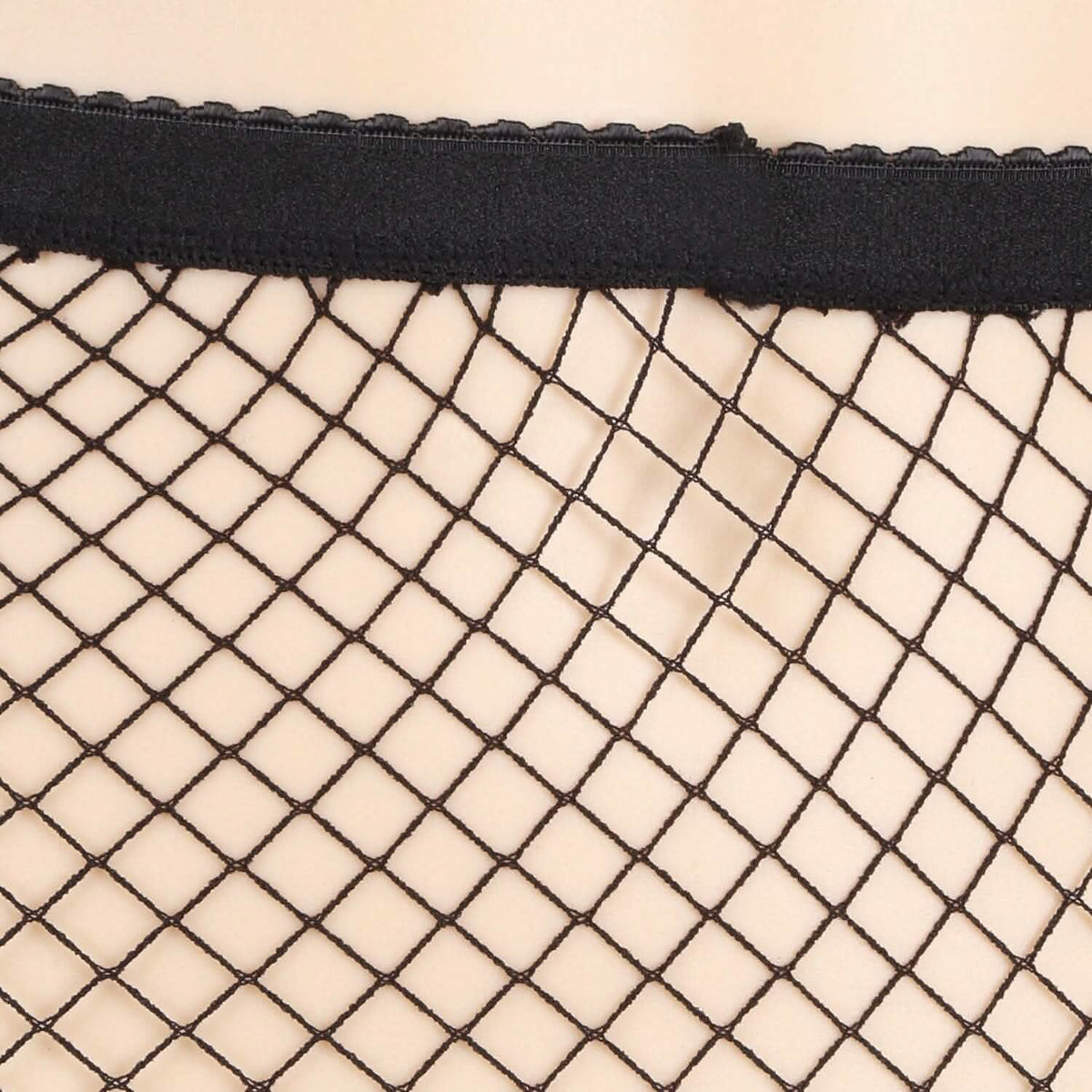 High Waist Pantyhose Stretchy Mesh Hollow Out Stockings 7