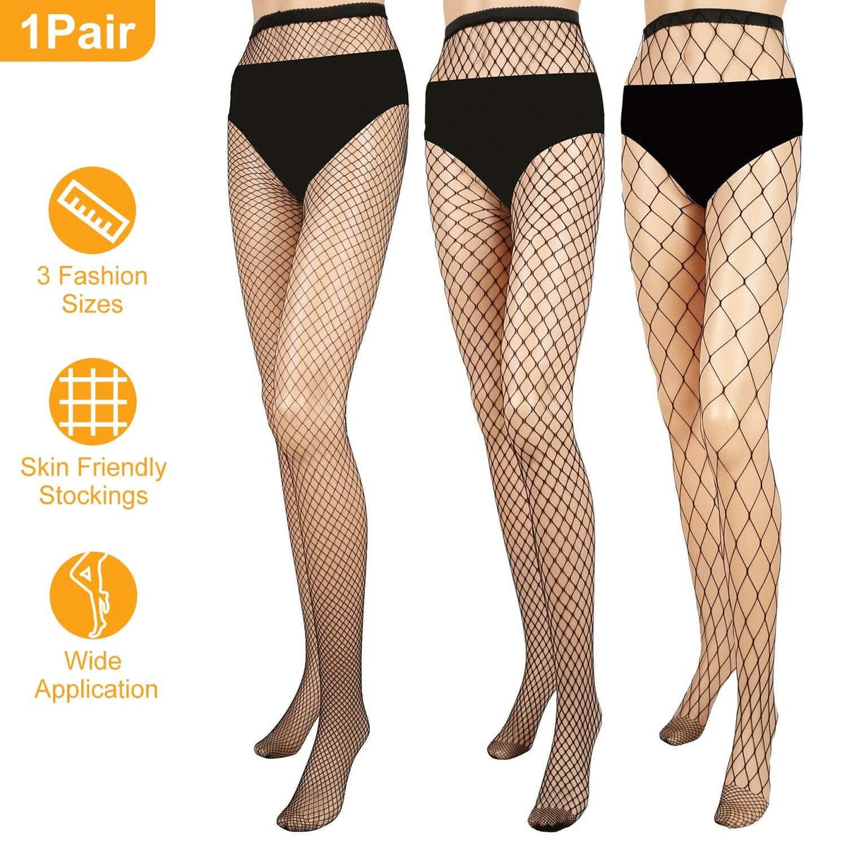 High Waist Pantyhose Stretchy Mesh Hollow Out Stockings 10