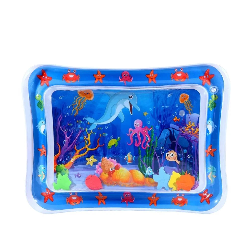 Inflatable Water Sensory Play Mat | Ocean Themed Pet Activity Mat 13