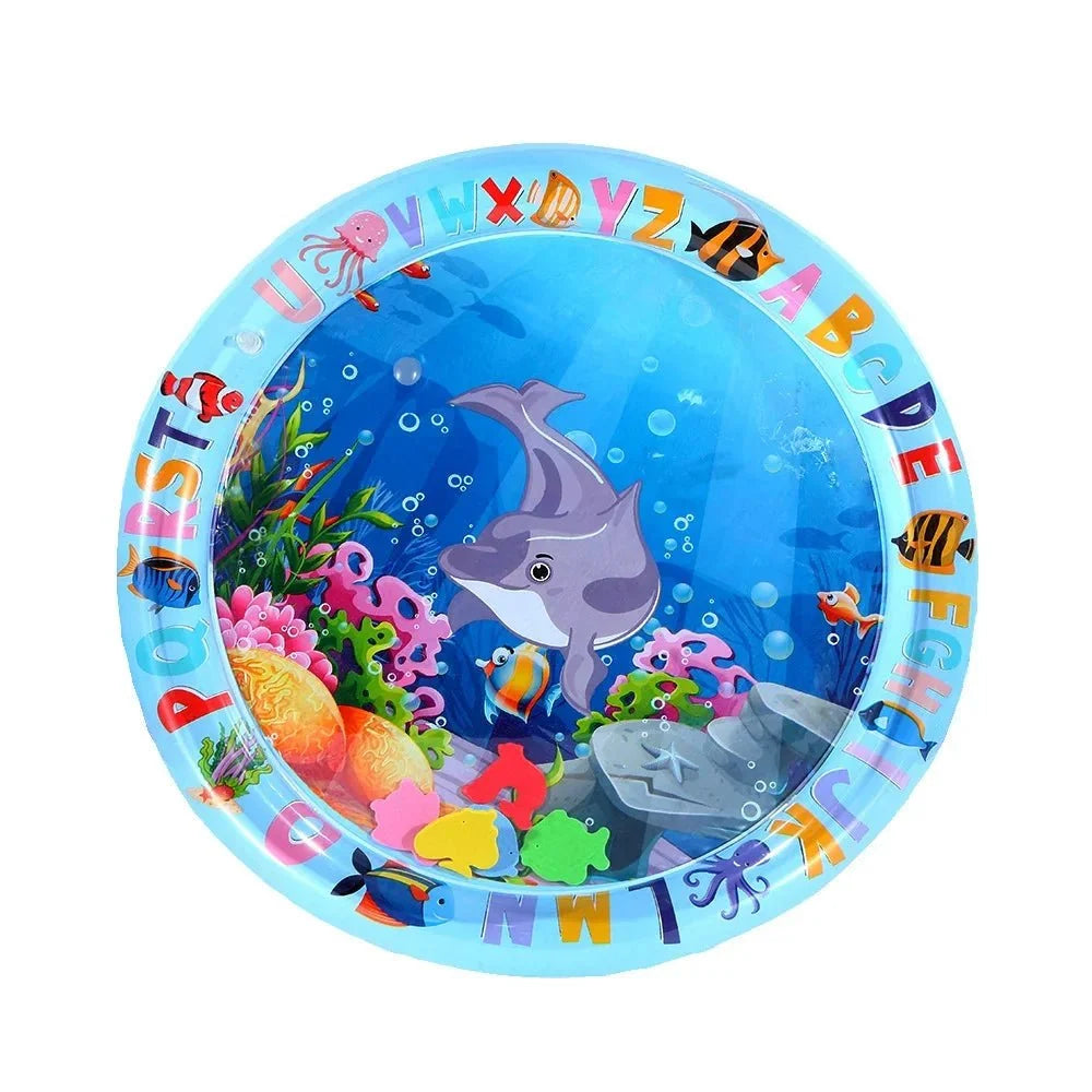 Inflatable Water Sensory Play Mat | Ocean Themed Pet Activity Mat 14